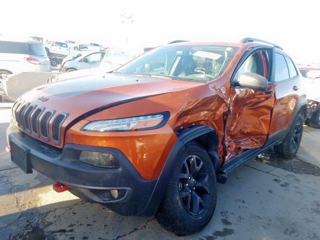 1C4PJMBS6GW106249 - 2016 JEEP CHEROKEE TRAILHAWK  photo 2