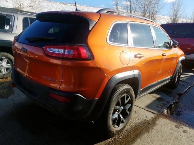 1C4PJMBS6GW106249 - 2016 JEEP CHEROKEE TRAILHAWK  photo 4