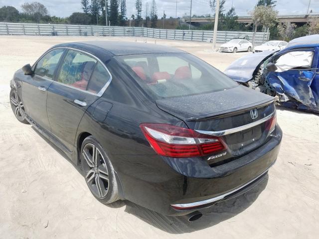 1HGCR2F50HA077296 - 2017 HONDA ACCORD SPORT  photo 3