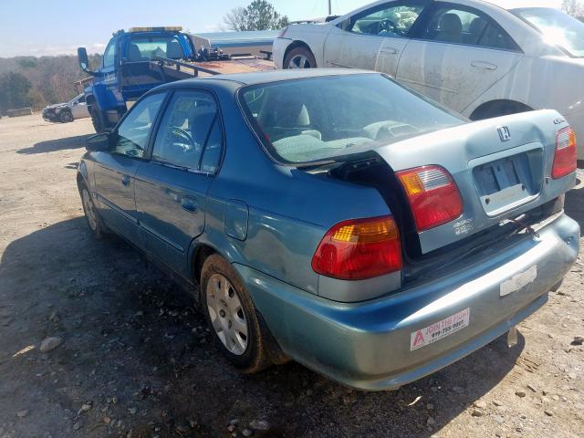 2HGEJ6614YH562949 - 2000 HONDA CIVIC BASE  photo 3