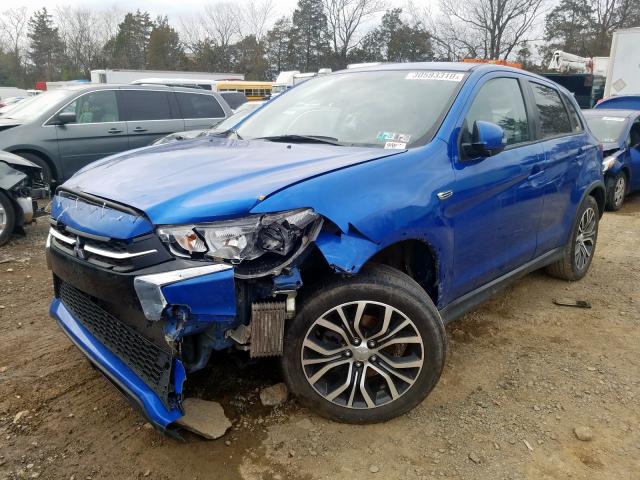 JA4AR3AU4JU003226 - 2018 MITSUBISHI OUTLANDER SPORT ES  photo 2