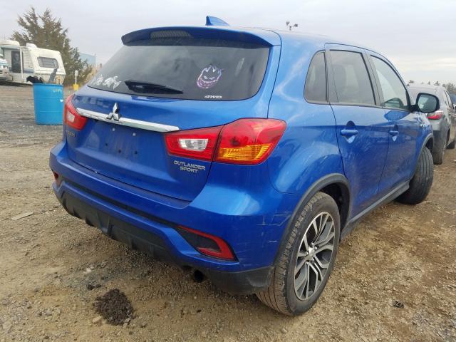 JA4AR3AU4JU003226 - 2018 MITSUBISHI OUTLANDER SPORT ES  photo 4