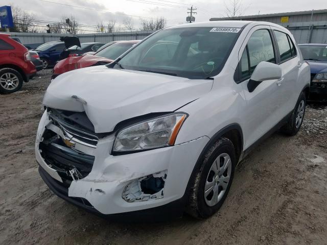 3GNCJKSB5GL270091 - 2016 CHEVROLET TRAX LS  photo 2