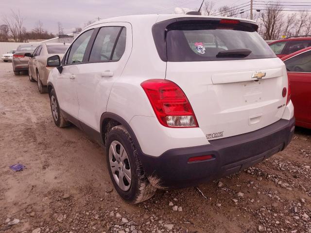 3GNCJKSB5GL270091 - 2016 CHEVROLET TRAX LS  photo 3