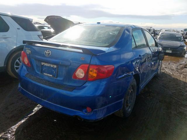 1NXBU40E89Z045284 - 2009 TOYOTA COROLLA BASE  照片 4