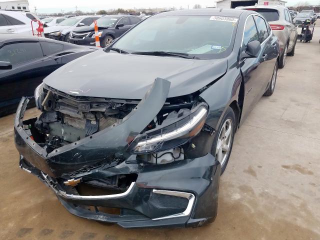 1G1ZB5ST2JF225923 - 2018 CHEVROLET MALIBU LS  photo 2