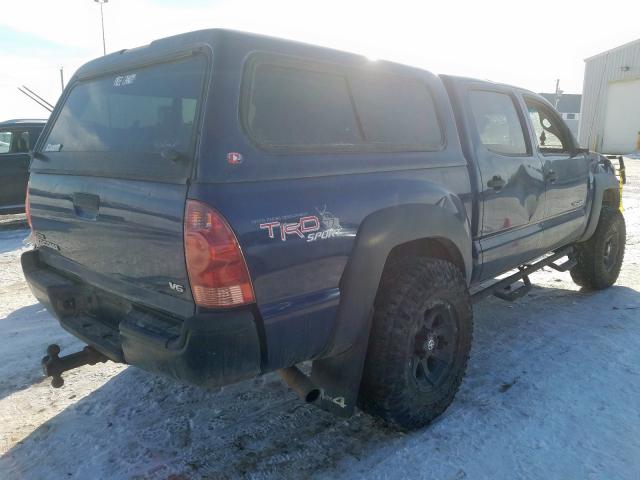 5TELU42N87Z469705 - 2007 TOYOTA TACOMA DOUBLE CAB  照片 4