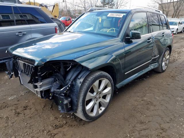 WDCGG8HB5AF470239 - 2010 MERCEDES-BENZ GLK 350 4MATIC  photo 2