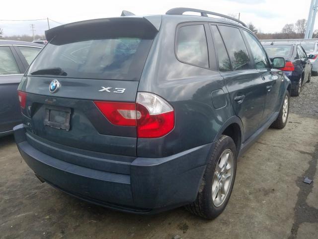 WBXPA73424WB26100 - 2004 BMW X3 2.5I  photo 4