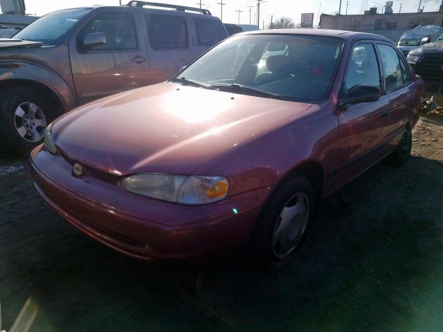 1Y1SK5286XZ428031 - 1999 CHEVROLET GEO PRIZM BASE  photo 2