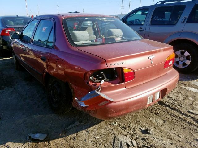 1Y1SK5286XZ428031 - 1999 CHEVROLET GEO PRIZM BASE  photo 3