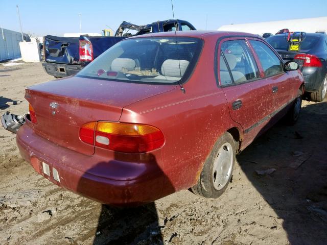 1Y1SK5286XZ428031 - 1999 CHEVROLET GEO PRIZM BASE  photo 4