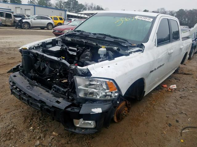 1C6RD7MT3CS125793 - 2012 DODGE RAM 1500 SPORT  photo 2