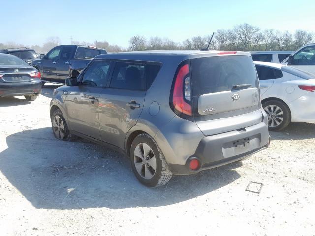 KNDJN2A2XF7175566 - 2015 KIA SOUL  photo 3