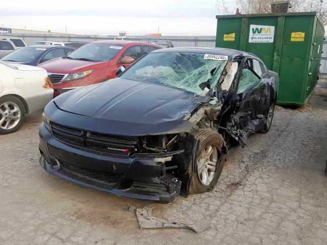 2C3CDXBG8KH696419 - 2019 DODGE CHARGER SXT  photo 2