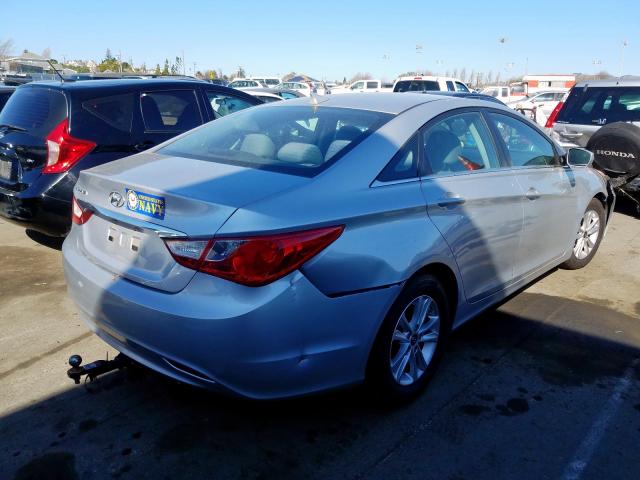 5NPEB4AC4CH331364 - 2012 HYUNDAI SONATA GLS  photo 4