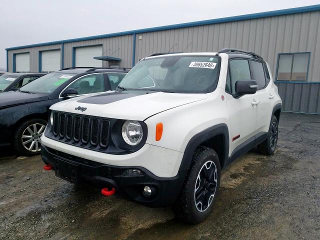 ZACCJBCB3HPG56220 - 2017 JEEP RENEGADE TRAILHAWK  photo 2