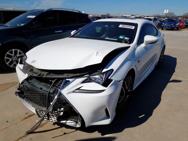 JTHHE5BC3F5001985 - 2015 LEXUS RC 350  photo 2