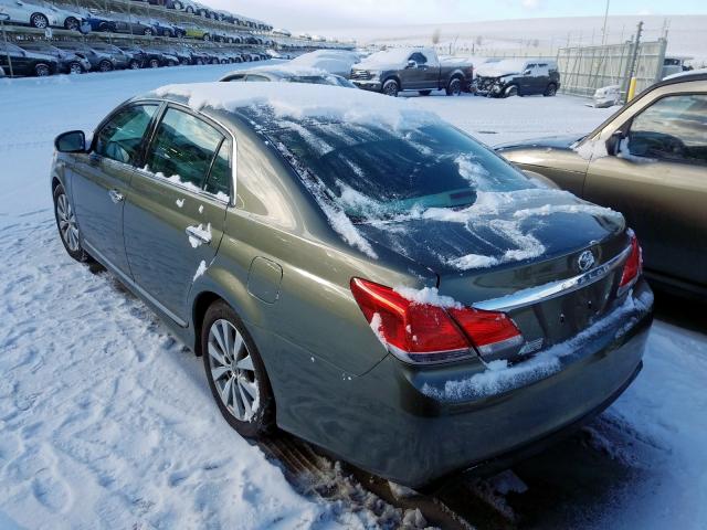 4T1BK3DB3BU393452 - 2011 TOYOTA AVALON BASE  照片 3