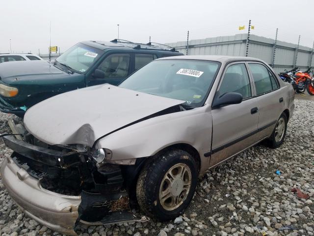 1Y1SK54861Z427482 - 2001 CHEVROLET GEO PRIZM BASE  photo 2