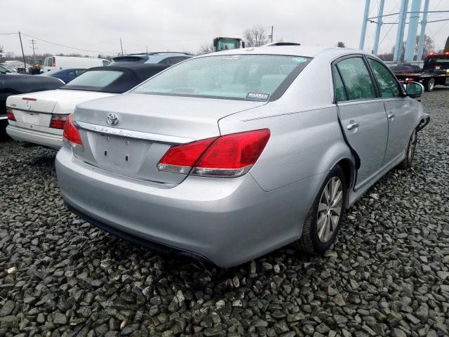 4T1BK3DB1BU397290 - 2011 TOYOTA AVALON BASE  照片 4