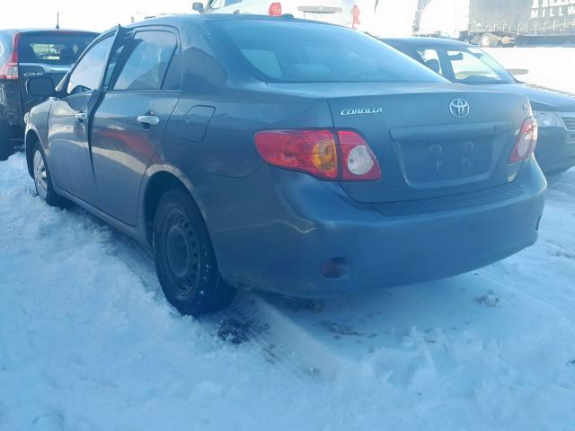 1NXBU4EE7AZ259048 - 2010 TOYOTA COROLLA BASE  photo 3