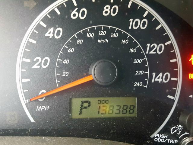 1NXBU4EE7AZ259048 - 2010 TOYOTA COROLLA BASE  photo 8