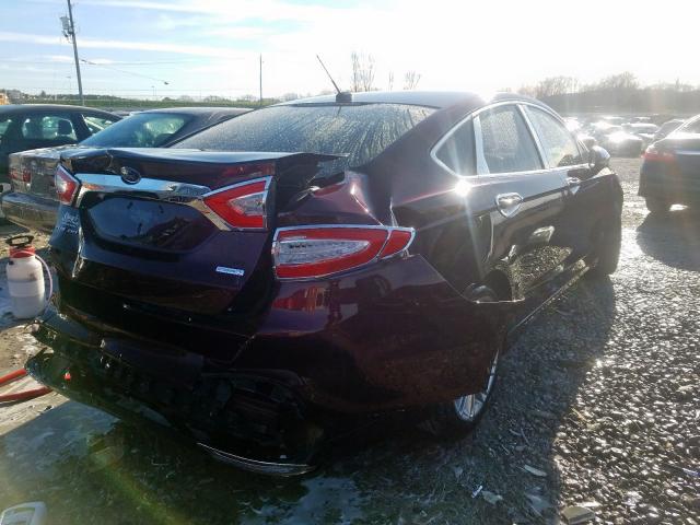 3FA6P0H98DR331610 - 2013 FORD FUSION SE  photo 4