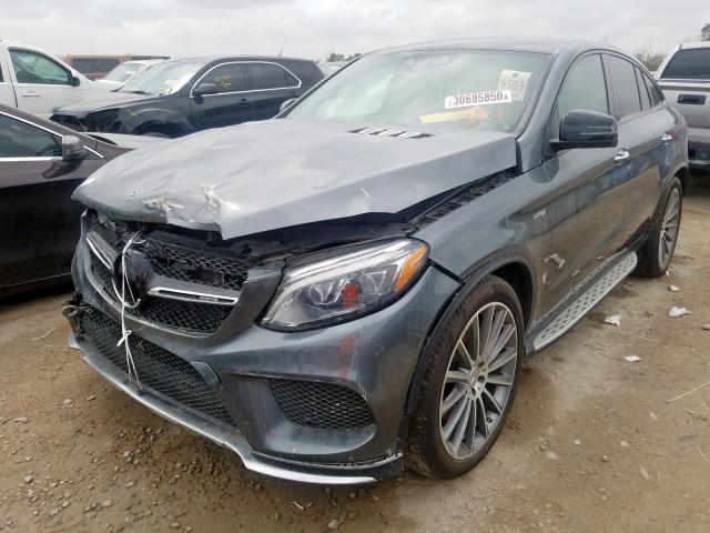 4JGED6EB1HA079574 - 2017 MERCEDES-BENZ GLE COUPE 43 AMG  photo 2