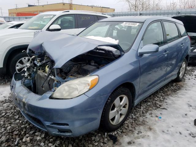 2T1KR32E83C040409 - 2003 TOYOTA COROLLA MATRIX XR  photo 2