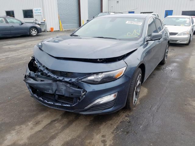 1G1ZG5ST0KF189300 - 2019 CHEVROLET MALIBU RS  photo 2