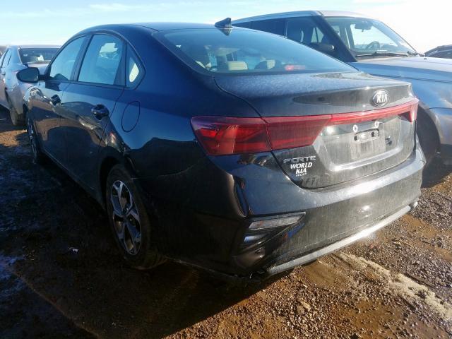 3KPF24AD2LE179568 - 2020 KIA FORTE FE  photo 3