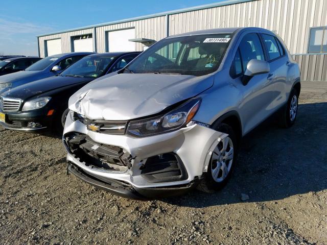 KL7CJKSB9HB254484 - 2017 CHEVROLET TRAX LS  photo 2