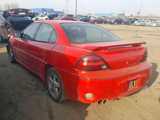 1G2NW52E92C267119 - 2002 PONTIAC GRAND AM GT  photo 3