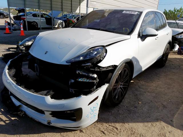 WP1AC2A24FLA82666 - 2015 PORSCHE CAYENNE TURBO  photo 2