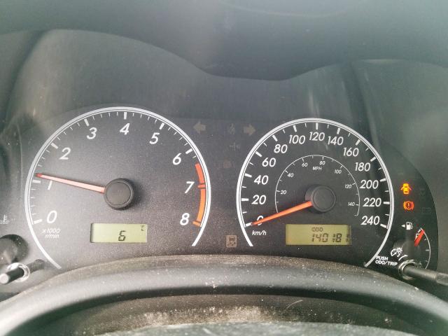 2T1BU4EE8DC944097 - 2013 TOYOTA COROLLA BASE  foto 8