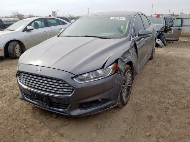 3FA6P0K92ER101524 - 2014 FORD FUSION TITANIUM  photo 2