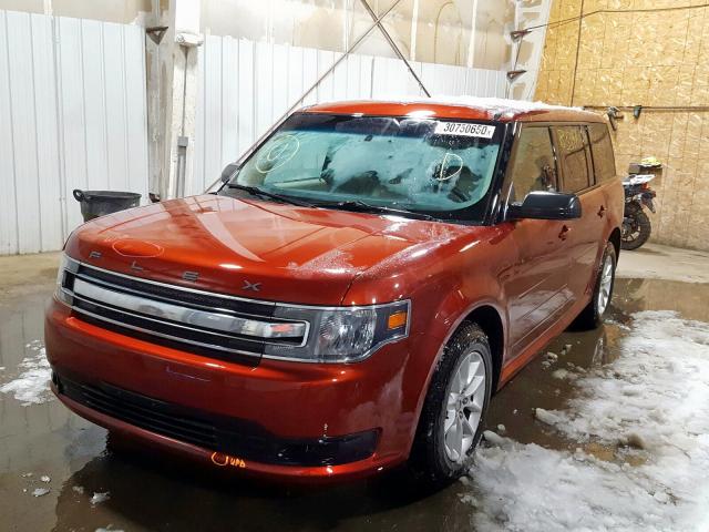 2FMGK5B85EBD33692 - 2014 FORD FLEX SE  photo 2