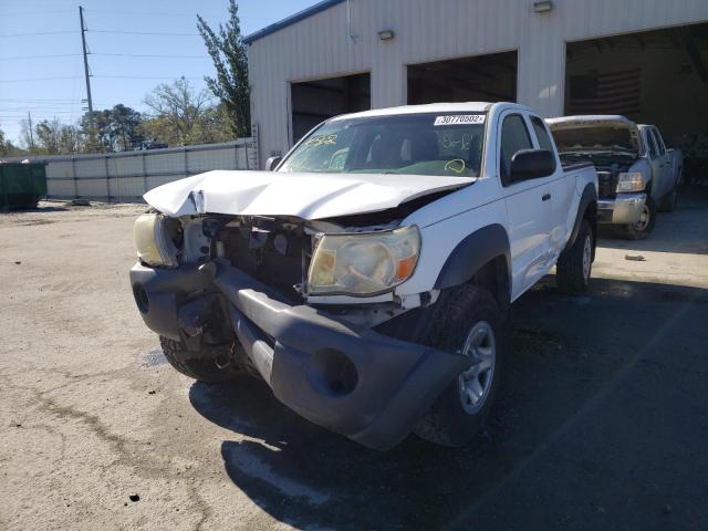 5TETU4GN0AZ714335 - 2010 TOYOTA TACOMA PRERUNNER ACCESS CAB WHITE photo 2