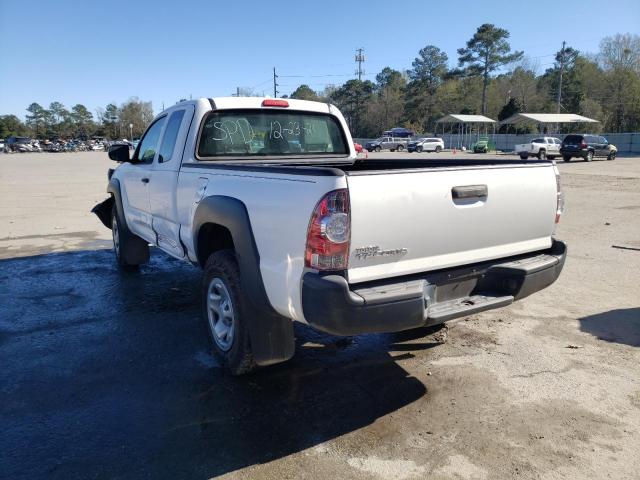 5TETU4GN0AZ714335 - 2010 TOYOTA TACOMA PRERUNNER ACCESS CAB WHITE photo 3