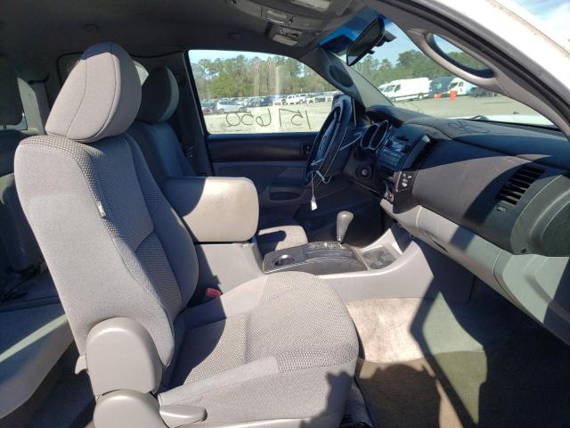 5TETU4GN0AZ714335 - 2010 TOYOTA TACOMA PRERUNNER ACCESS CAB WHITE photo 5