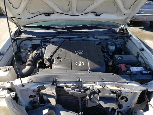 5TETU4GN0AZ714335 - 2010 TOYOTA TACOMA PRERUNNER ACCESS CAB WHITE photo 7