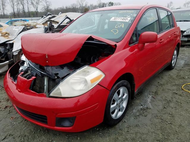 3N1BC13E19L498676 - 2009 NISSAN VERSA S  photo 2