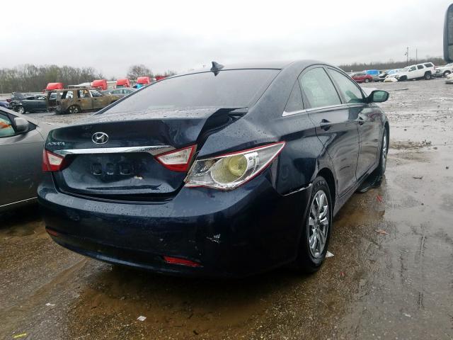 5NPEB4AC6CH375074 - 2012 HYUNDAI SONATA GLS  photo 4