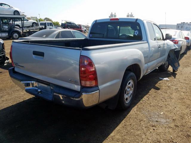 5TETX22N56Z254891 - 2006 TOYOTA TACOMA ACCESS CAB  ფოტო 4