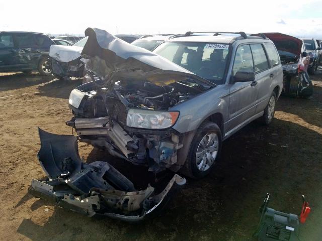 JF1SG63668H714922 - 2008 SUBARU FORESTER 2.5X  photo 2