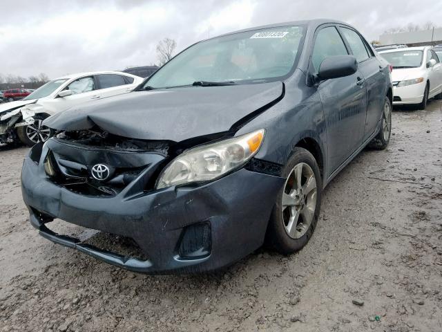 2T1BU4EE0BC584188 - 2011 TOYOTA COROLLA BASE  photo 2