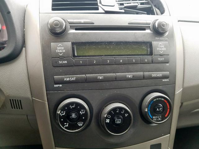 2T1BU4EE0BC584188 - 2011 TOYOTA COROLLA BASE  照片 9