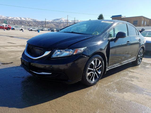 19XFB2F87DE206586 - 2013 HONDA CIVIC EX  photo 2