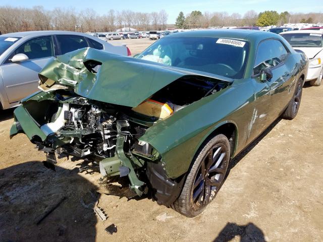 2C3CDZJG2KH662537 - 2019 DODGE CHALLENGER GT  photo 2